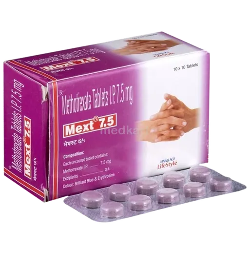 mext 7.5mg tablet 10's